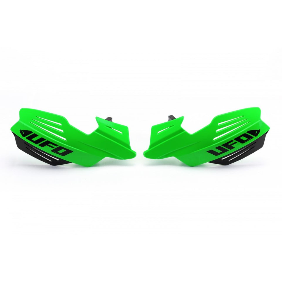 Coppia paramani UFO VULCAN universali verdi fluo
