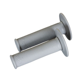 Coppia manopole Renthal Original Full Diamond Soft - grigio chiaro