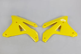 Convogliatori radiatore Suzuki RMZ 450 (07) gialli*