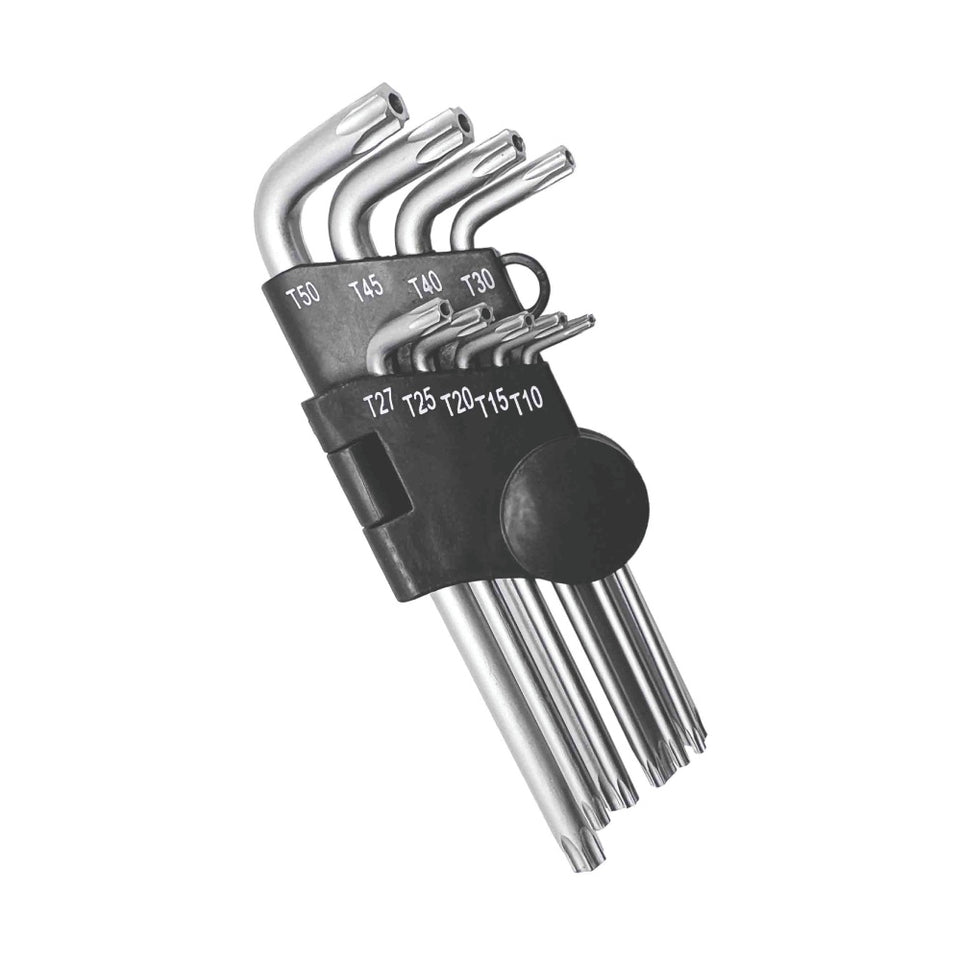 Set chiavi a brugola Torx - 9 pezzi