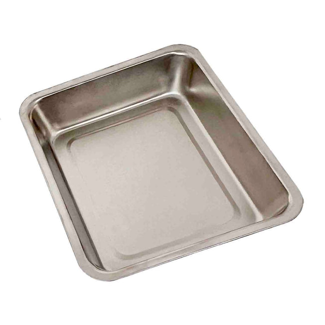 Vassoio porta pezzi in acciaio inossidabile