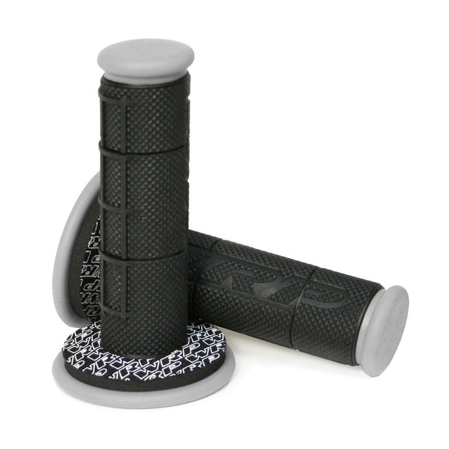 Coppia manopole WRP e donut - grigio nero