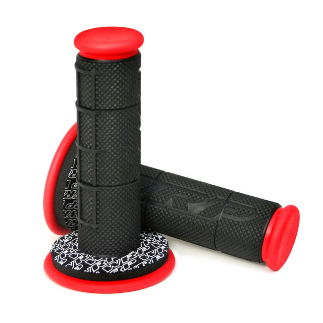 Coppia manopole WRP e donut - rosso nero