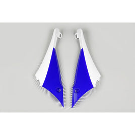 Convogliatori radiatore Yamaha YZ 450 F (10-13) serbatoio blu e bianchi*