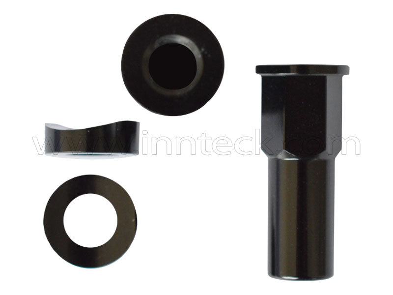 INNTECK Ricambio Moto 29-04-001 - Kit Ferma Tallone Con Rondella Nero