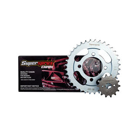 KIT TRASMISSIONE CATENA 428 CORONA 43 PIGNONE 14 PER BENELLI BN 125 2018-2024 - LGMoto SRL