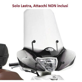 KAPPA Parabrezza Trasparente senza Attacchi Per Suzuki Sixteen 150 2008-2016 - LGMoto SRL