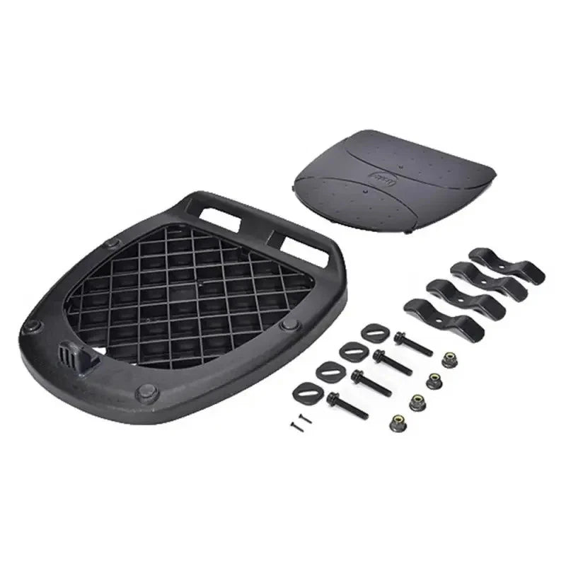 GIVI Bauletto Moto MONOLOCK® Nero RIVIERA 46lt con Piastra e Kit Fissaggio - LGMoto SRL