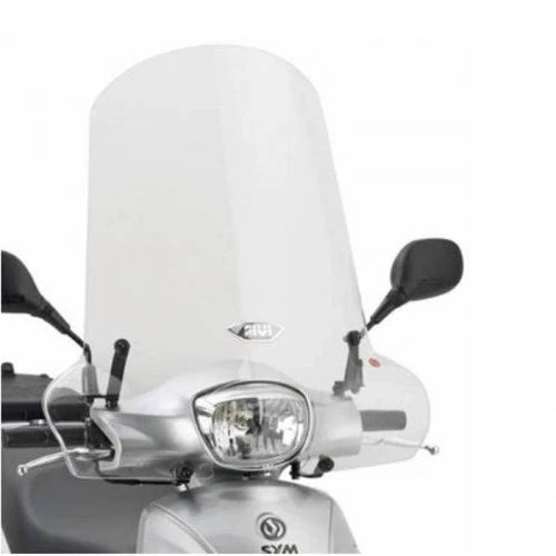 GIVI Parabrezza + Attacchi per SYM Symphony S 125 2009 - 2020 - LGMoto SRL