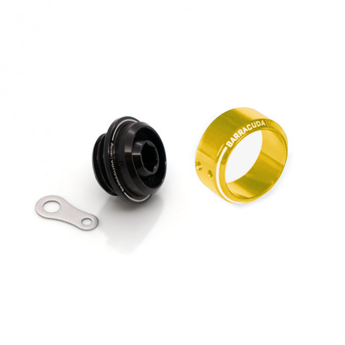 Barracuda Inserto / Anello Oro per Tappo olio Ø28 per Moto / Scooter