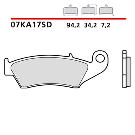 Pastiglie Brembo anteriori standard