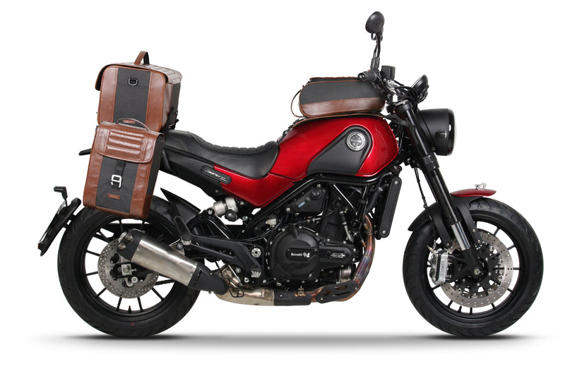 SHAD Telaietti Laterali per Borse Morbide Per Benelli Leoncino 500 Trail 2017-2023