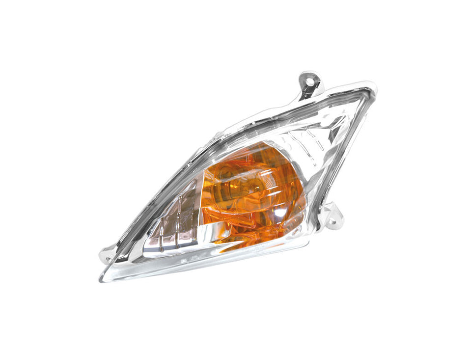 9844 FRECCIA SINISTRA ANTERIORE COL.TRASPARENTE per Yamaha 125 NXC Cygnus X 07-