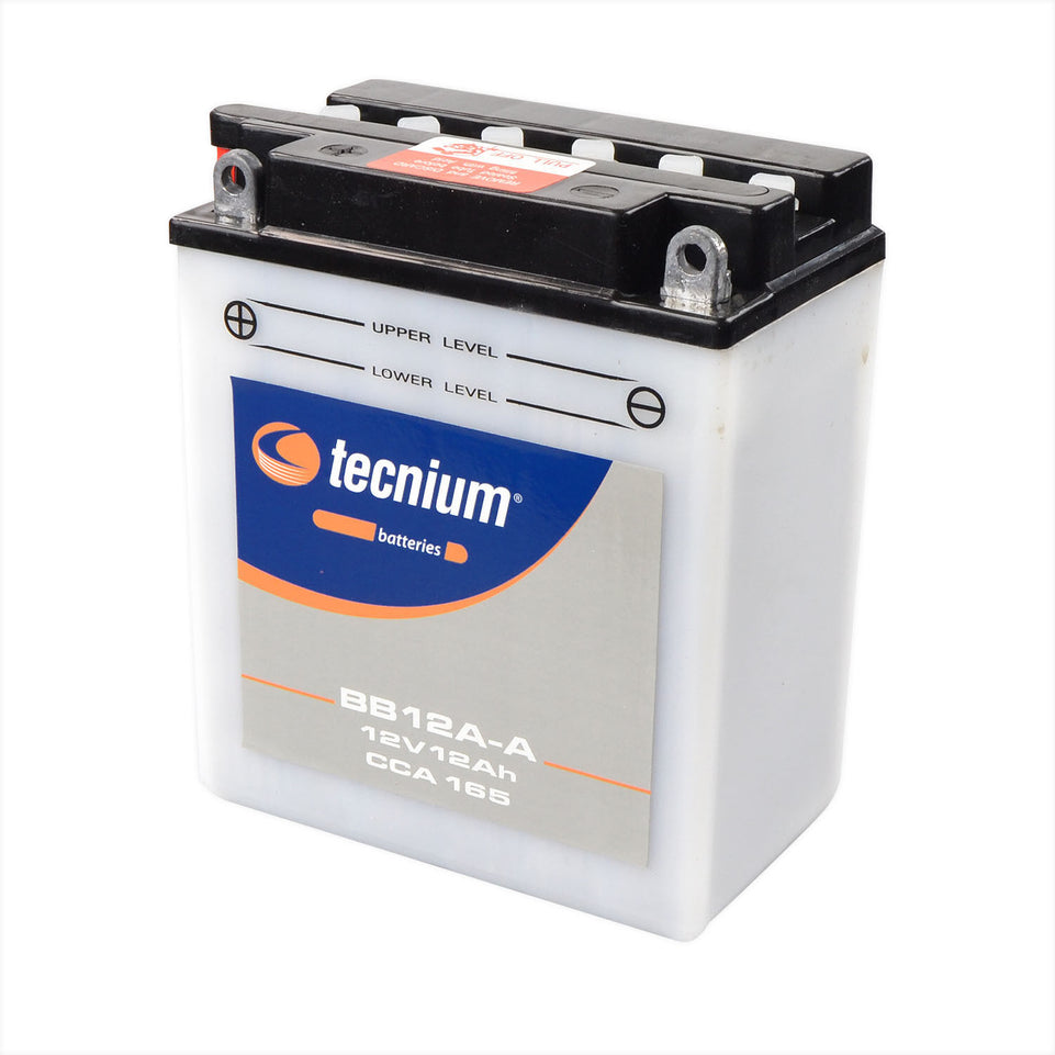 329841 BATTERIA TECNIUM YB12A-A 12V12Ah per Kawasaki 400 GPX400R (ZX400F) -