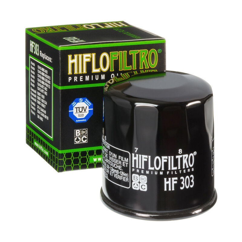 HF303 HI-FLO FILTRO OLIO per Kawasaki Z800 ADS,AEF,AFF,BGF (ZR800) 13-16