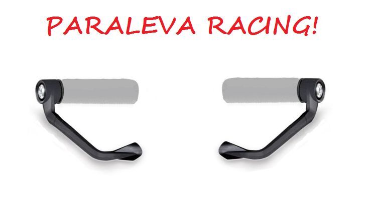 COPPIA PARALEVE PROTEZIONEI LEVE NERI per Yamaha YZF R125