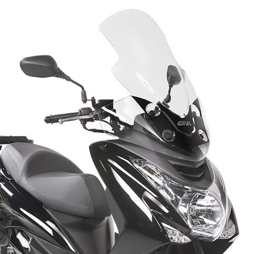 2121DT GIVI Parabrezza trasparente + Attacchi per MBK Skylinner S 125 2014