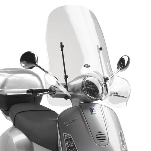 GIVI Parabrezza+Attacchi per Piaggio Vespa LX 150 2005 2006 2007 2008 2009 2010