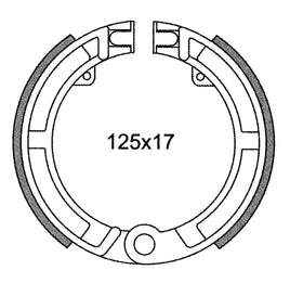 Ganasce freno Anteriori C4 per Vespa SS SuC4 per Sprint 90-90-1965-1971
