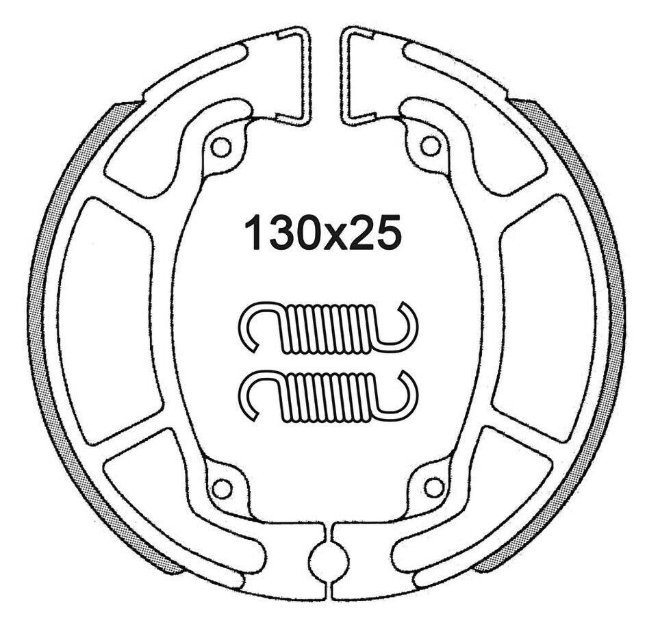 Ganasce freno posteriori per Honda PS PES 125I 2006-2012