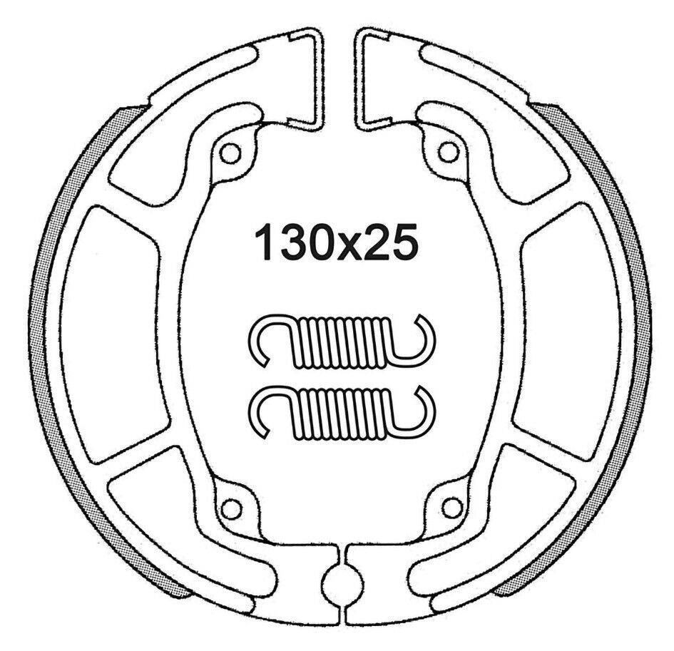 Ganasce freno posteriori C4 per Kymco People S 4T 50 ERO5 2021-2021