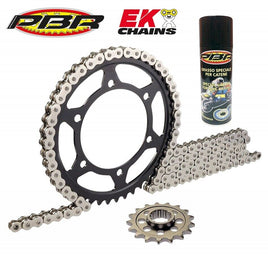 Catena EK QX-Ring 525 MVXZ2 124 per Yamaha MT 09 850 Tracer EU3 2015-2016