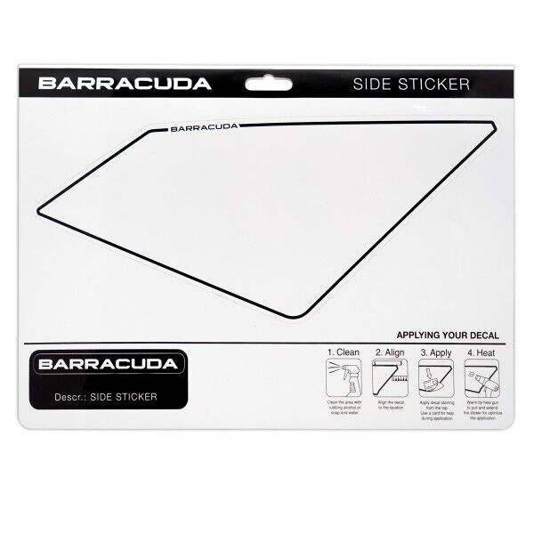 Barracuda Kit Completo Tabella Portanumero per Honda CB 1000R 2021 2022