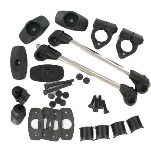 GIVI Kit Parabrezza Universale + Attacchi supporti PER MOTO Naked