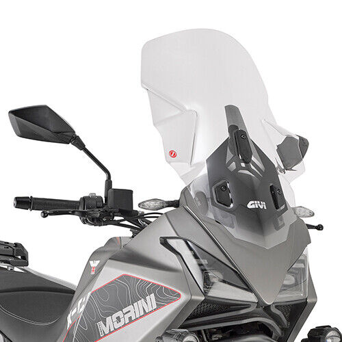 GIVI Cupolino Trasparente 62 x 43 per MOTO MORINI X-Cape 649 2021 2022