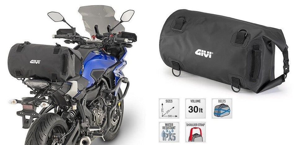 GIVI Borsa rullo Easy-T da sella o portapacchi, 30L, 270 x 500 x 270 per Moto