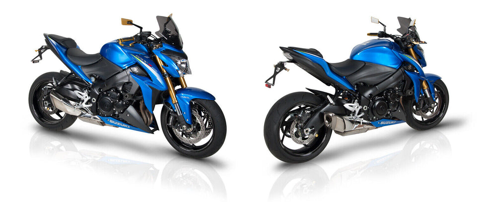 Barracuda PORTATARGA Alluminio Regolabile per Suzuki GSX-S 1000 dal 2015 al 2021