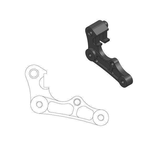 Distanziale Moto Master per Yamaha YZ 450 F (08-23) anteriore 270 mm