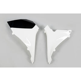 Coperchio cassa filtro per KTM 250 SX-F (11-12) bianco e nero