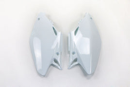 Fianchetti portanumero per Honda CR 125 (02-04) bianchi*