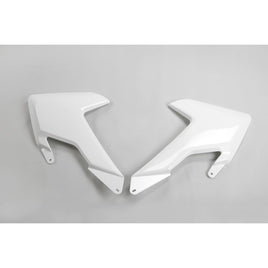 Convogliatori radiatore per Husqvarna 450 FE (17-19) bianchi*