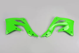 Convogliatori radiatore per Kawasaki KX 450 F (12-15) verdi