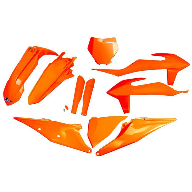 Kit plastiche per KTM 150 SX (19-22) - colore arancione fluo