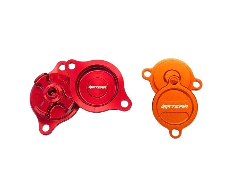 Coperchio filtro olio PER Honda CRF 450 R (09-16) rosso