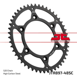Corona JT acciaio Husqvarna 501 FE (14-24) 48 denti scaricata