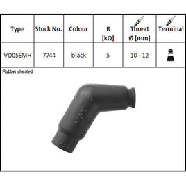 PIPETTA ATTACCO CANDELA NGK VD05EMH UNIVERSALE MOTO SCOOTER