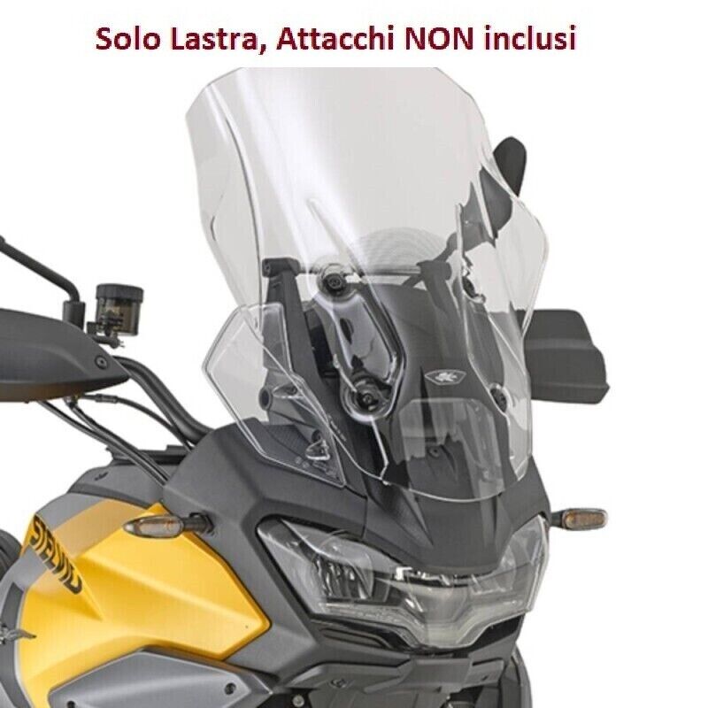 KAPPA Lastra Cupolino Trasparente 54 X 43 Cm Per Moto Guzzi Stelvio 1000 2024