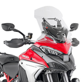 KAPPA Lastra Cupolino Trasparente Spoiler Per Ducati Multistrada V4 S 2021-2023