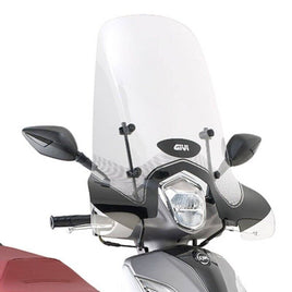 KAPPA Parabrezza Trasparente + Attacchi Per SYM Symphony ST 50 2021-2023