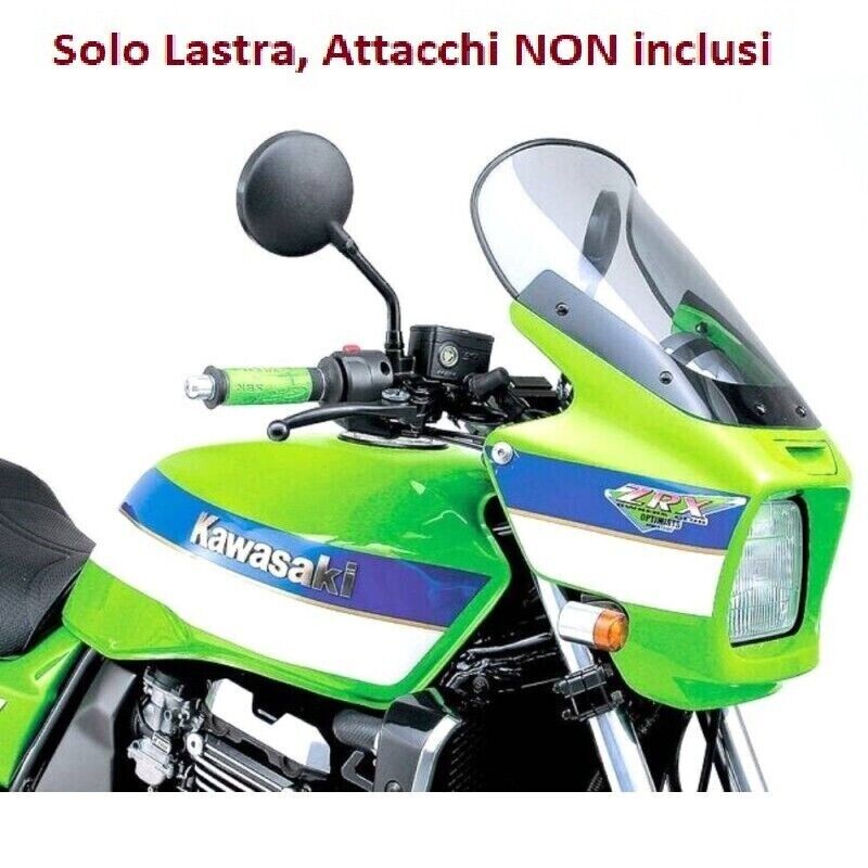 KAPPA Lastra Cupolino Fumé Spoiler 36,2X32,1Cm Per Kawasaki ZRX 1100 S 1997-2001