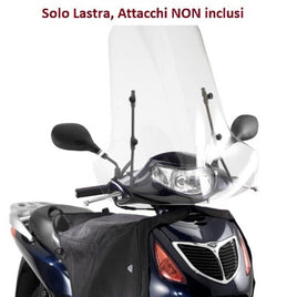 KAPPA Parabrezza Trasparente Solo Lastra 58X68Cm Per Honda SH 150 2001-2004