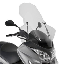 KAPPA Parabrezza Trasparente + Attacchi Per Suzuki Burgman 200 L0-L3 2006-2013