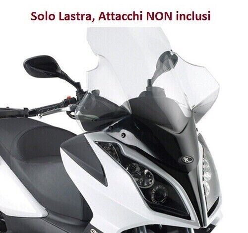 KAPPA Lastra Parabrezza Trasparente Spoiler Per Kymco XTown 125 2016-2023