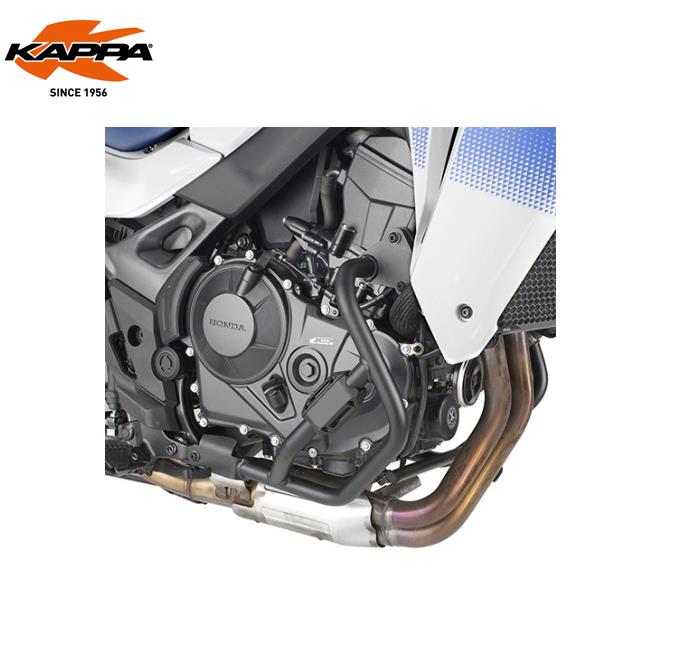 KAPPA Paramotore Tubolare 25mm Nero Protezione Per Honda XL 750 Transalp 2023