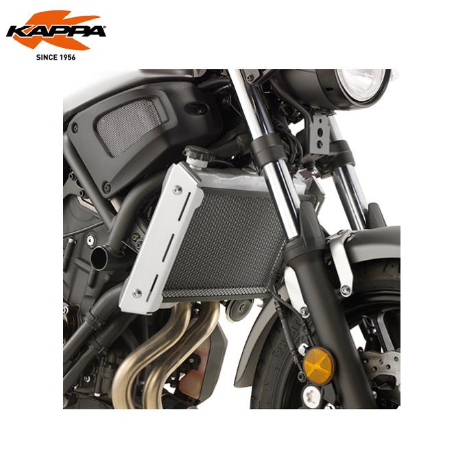 KAPPA Protezione Per Radiatore Acciaio Nero Per Yamaha MT-07 2021-2023