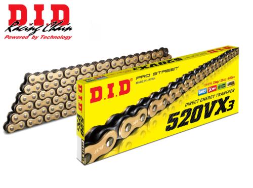 DID CATENA S+2 520VX3 M106-R per GILERA 125 SP 02 1990-1991